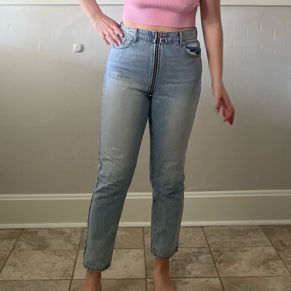 Super Trendy REVICE Denim Zipper Jeans